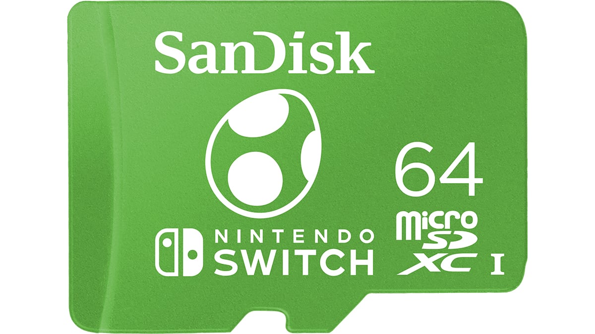 microSDXC™ Card for Nintendo Switch - 64GB (Yoshi) - Nintendo